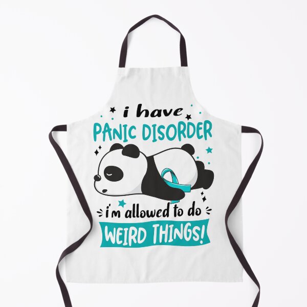 Item preview, Panic Disorder Warrior I Have Panic Disorder I Am Allowed To Do Weird Things! designed and sold by GennieShop.
