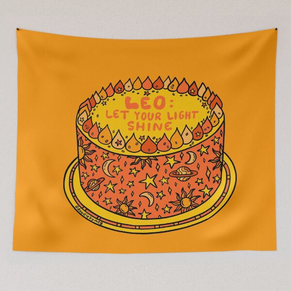 Item preview, Leo Cake designed and sold by doodlebymeg.