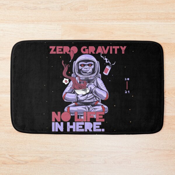 Item preview, Zero Gravity No Life In Here-Funny Vintage Astronaut Skeleton Design designed and sold by Red-ElYoubi.