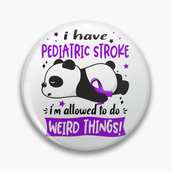 Item preview, Pediatric Stroke Warrior I Have Pediatric Stroke I Am Allowed To Do Weird Things! designed and sold by GennieShop.