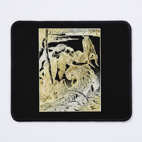 Item preview, Copy of Pre-raphaelite kiss and dragon designed and sold by Blacklinesw9.