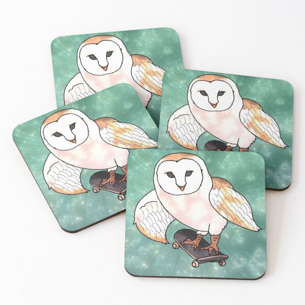 Item preview, skate owl oh yeah designed and sold by catbarrage.