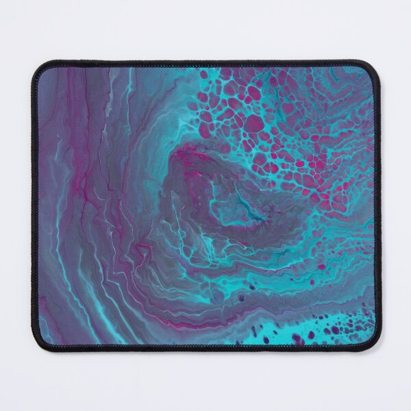 Item preview, Electric Waves - Acrylic Pour designed and sold by HandmadeHill.