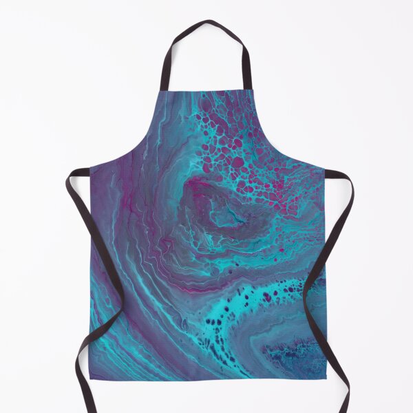 Item preview, Electric Waves - Acrylic Pour designed and sold by HandmadeHill.