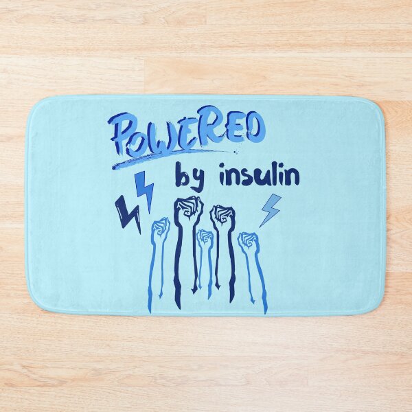 Item preview, Powered by insulin - Diabetes awareness designed and sold by SalxSal.