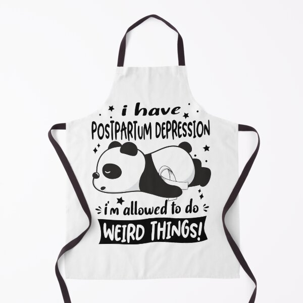Item preview, Postpartum Depression Warrior I Have Postpartum Depression I Am Allowed To Do Weird Things! designed and sold by GennieShop.