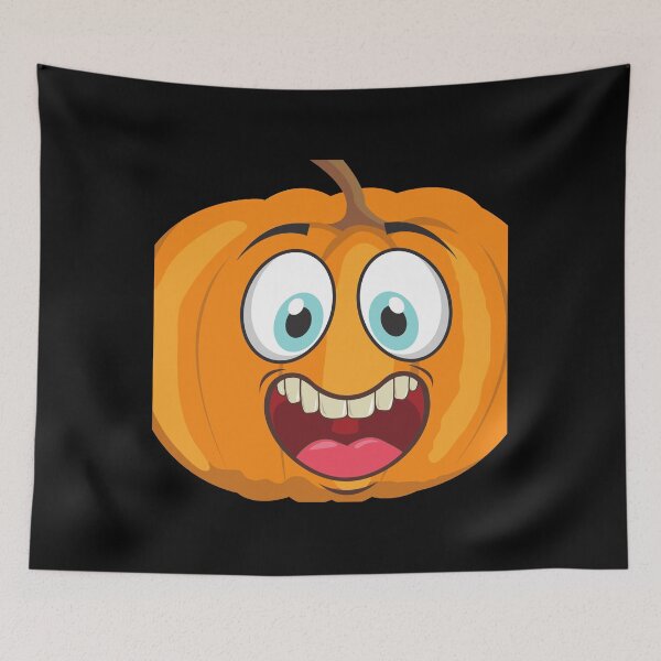 Item preview, Copy of Funny Halloween Scared Pumpkin Jack O' Lantern, emotional pumpkin designed and sold by fairy-taler.