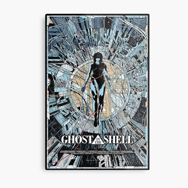 Ghost in the Shell  Metal Print