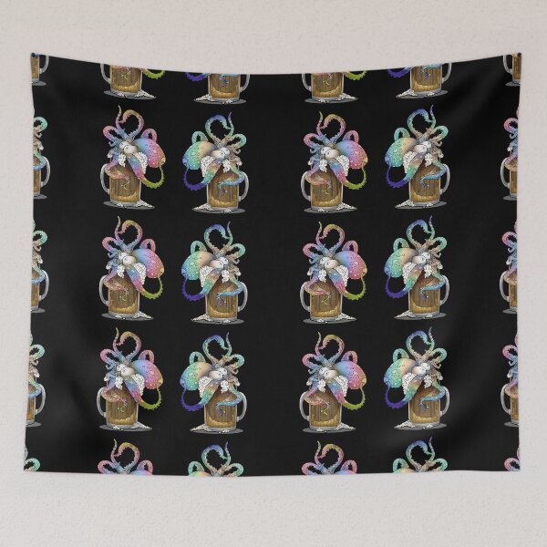 Item preview, Octopus Drink: Rainbow designed and sold by iduzarts.