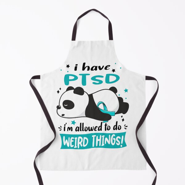 Item preview, PTSD Warrior I Have PTSD I Am Allowed To Do Weird Things! designed and sold by GennieShop.