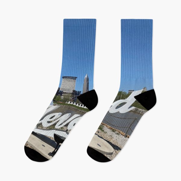 Item preview, Cleveland, Ohio city skyline designed and sold by Views4Days.