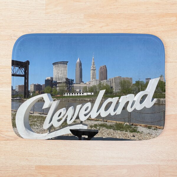 Item preview, Cleveland, Ohio city skyline designed and sold by Views4Days.
