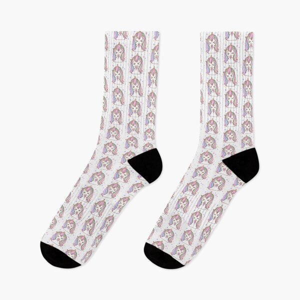 Item preview, Kawaii Unicorn Rainbow Happy Laughing designed and sold by Simplyy  Unique.