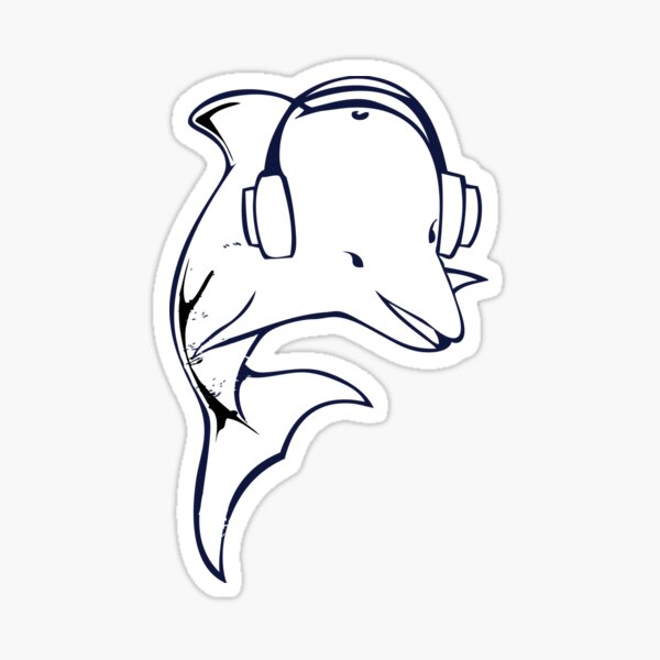 DOH - Dolphin's Solo Logo  Sticker