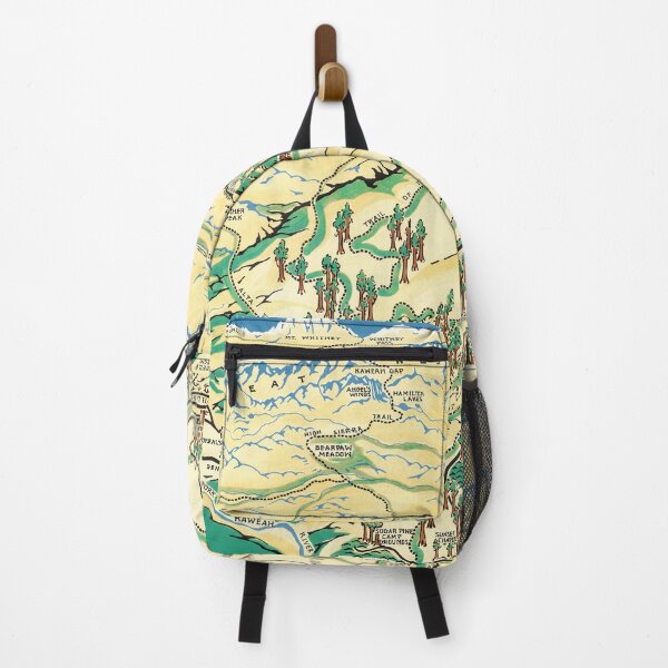 Item preview, 1954 Vintage Map of Sequoia National Park, California designed and sold by Gin Neko.