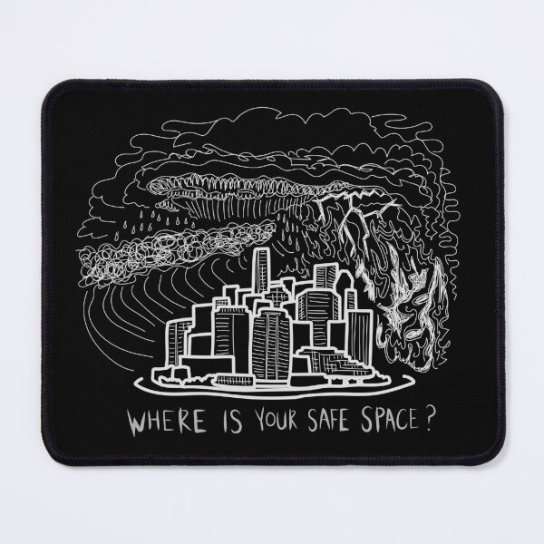 Item preview, "Where Is Your Space Space?" Climate Change Apocalypse designed and sold by Boreal-Witch.