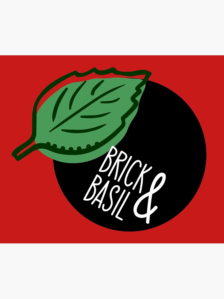 "Brick & Basil Leverage Food Truck Logo" Poster for Sale by HeyFritters Redbubble