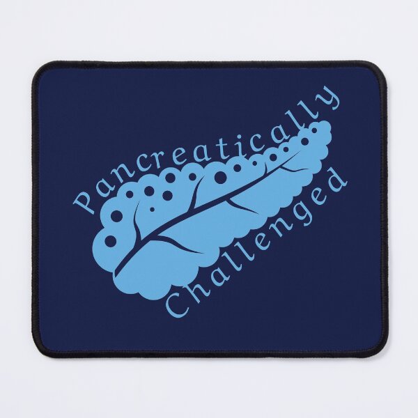 Item preview, Pancreatically challenged - Blue diabetes awareness pancreas designed and sold by SalxSal.