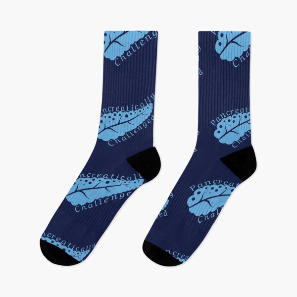 Item preview, Pancreatically challenged - Blue diabetes awareness pancreas designed and sold by SalxSal.