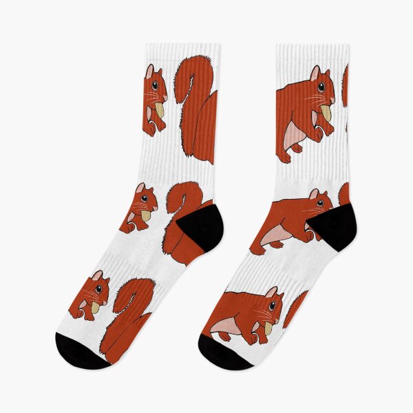Item preview, Red Squirrel with nut designed and sold by Haloproductions.
