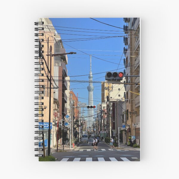 Artikelvorschau, Tokyo Skytree, Stromleitungen und das tägliche Leben in Tokio entworfen und verkauft von TokyoDesigns.