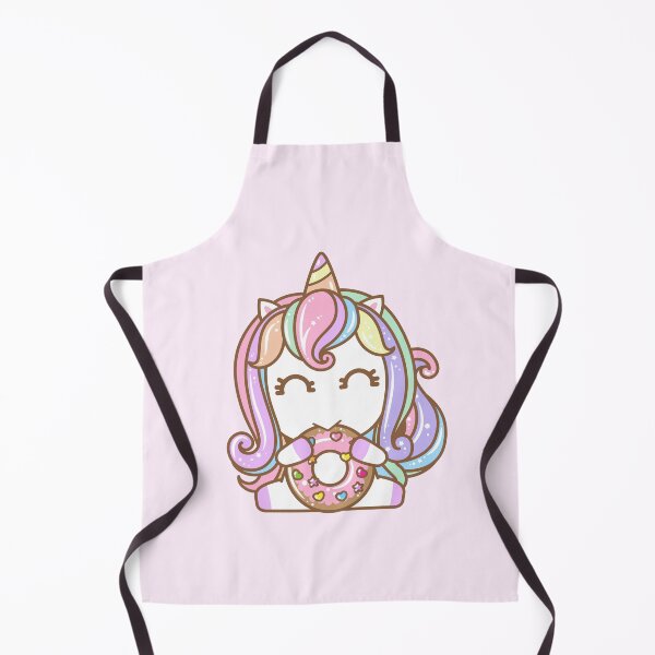 Item preview, Kawaii Unicorn Rainbow Eating Donut designed and sold by Simplyy  Unique.