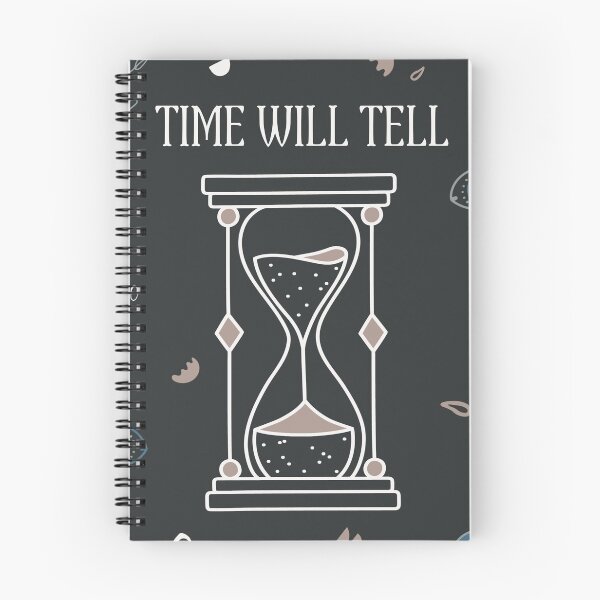 Item preview, Time Will Tell Hourglass Boho Witchy Evil Eye Metaphysical Dark Illustration designed and sold by Brushedinbold.