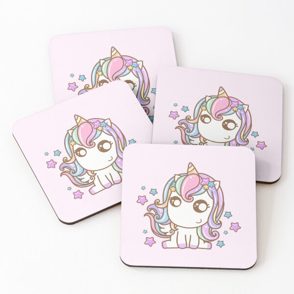 Item preview, Kawaii Unicorn Rainbow Twinkle Stars designed and sold by Simplyy  Unique.