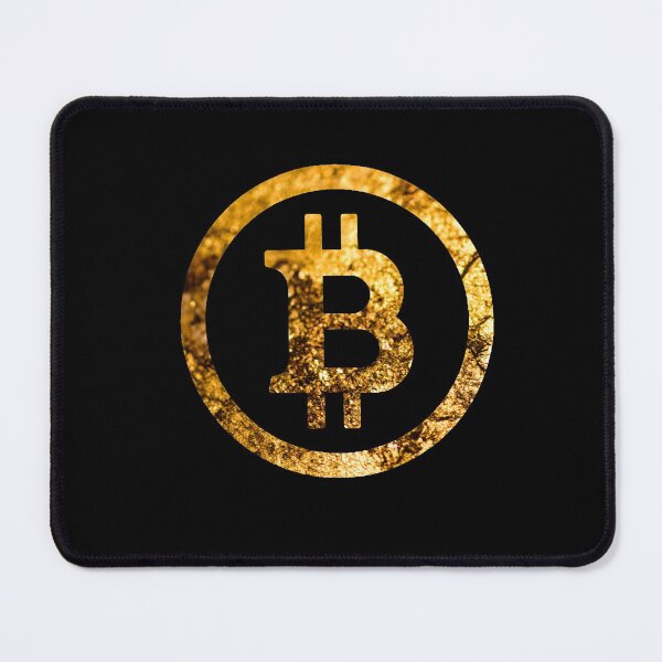 Item preview, Bitcoin (BTC) Wrinkled Gold Logo designed and sold by issaapparel.