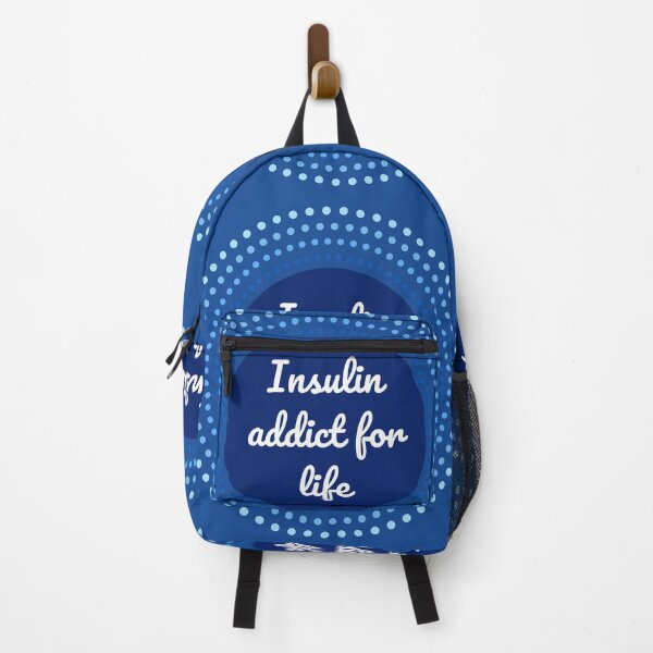 Item preview, Insulin addict for life - Diabetes blue circle designed and sold by SalxSal.