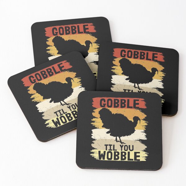 Item preview, Gobble Til You Wobble Funny Thanksgiving Holiday designed and sold by tshirtexpressiv.