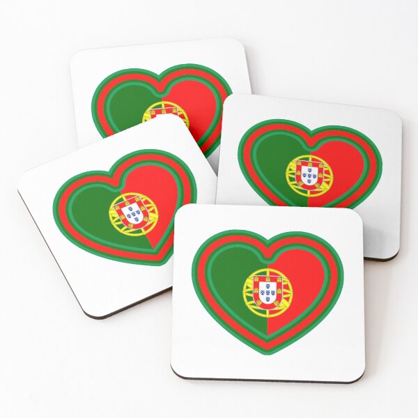 Item preview, Love Heart Portugal Flag designed and sold by Tracey  Bryant.
