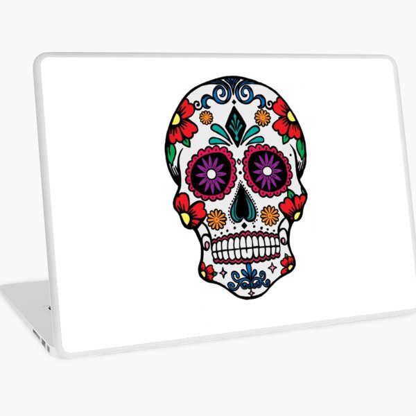 Sugar Skull Laptop Skin