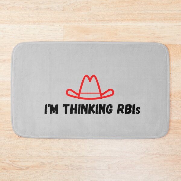 Item preview, I'm Thinking RBIs Baseball Dugout designed and sold by BallplayerBuzz.