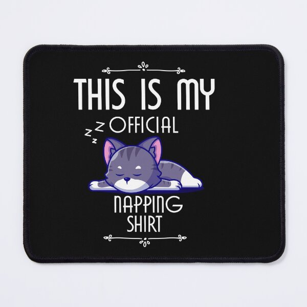 Item preview, This Is My official napping Sleeping Cat funny T-Shirt designed and sold by wasimedox.
