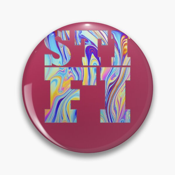 Item preview, Sticky Fingers waves Sticker designed and sold by AdrianChoromans.