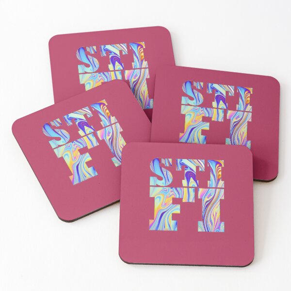 Item preview, Sticky Fingers waves Sticker designed and sold by AdrianChoromans.
