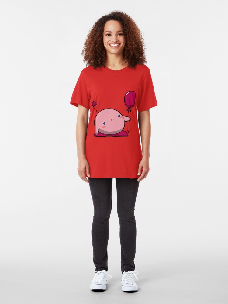 Alternate view of Little Pink Balloon Slim Fit T-Shirt
