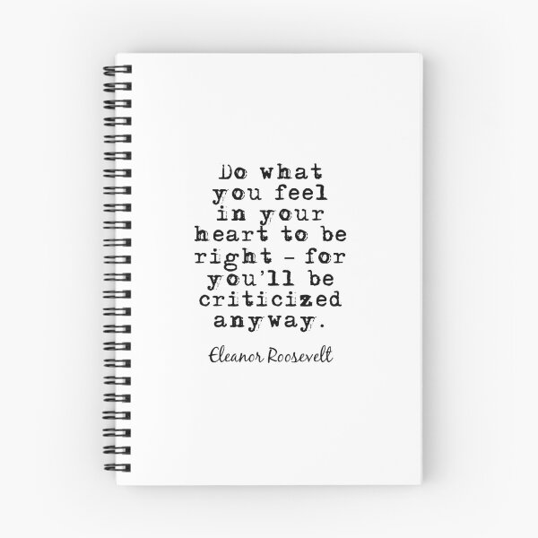 Item preview, Eleanor Roosevelt quote follow your heart designed and sold by dustonmyboots.