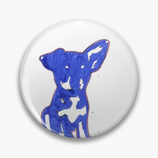 Item preview, Blue matrix dog designed and sold by jawysticker32.