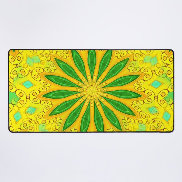 2021-07-10_kaleidoscope_flower_pspst_9000 Desk Mat