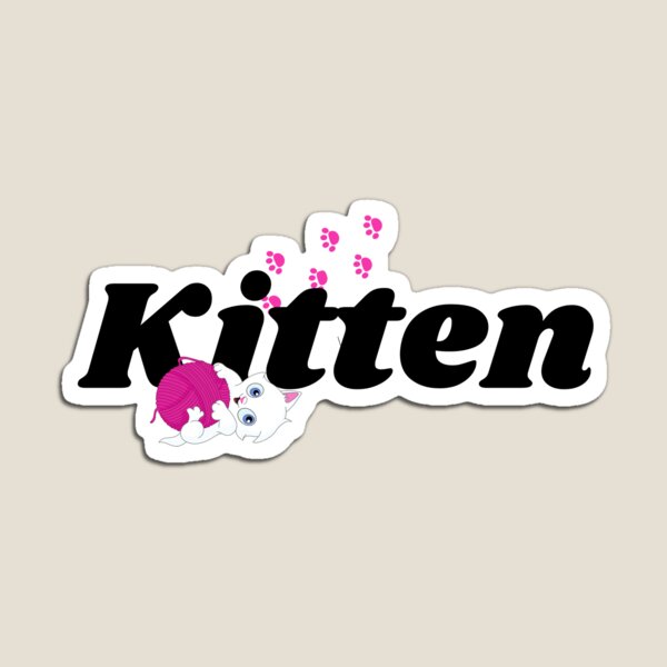 Item preview, Kitten Vision Board designed and sold by LoA-Lady.