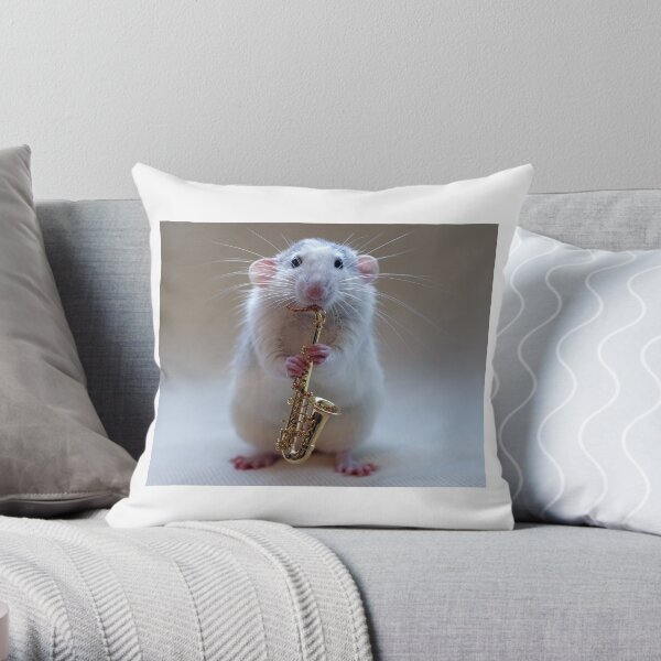 My Saxophone... Throw Pillow