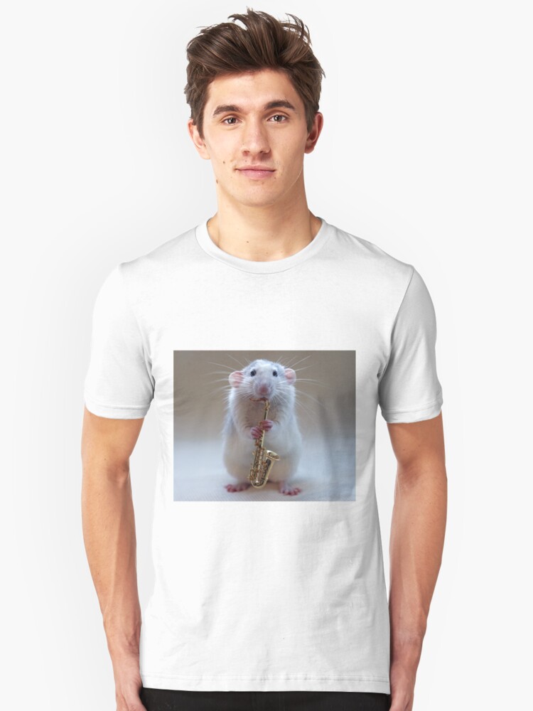 Alternate view of My Saxophone... Slim Fit T-Shirt