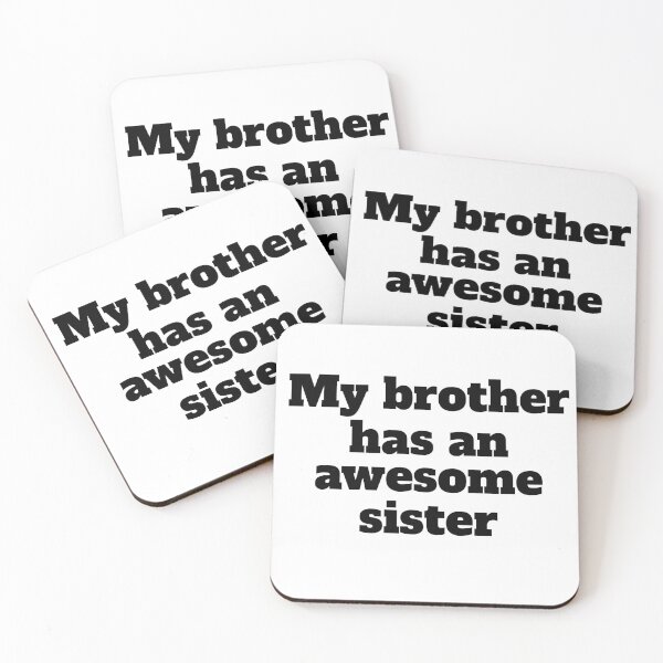 Item preview, My Brother Has an Awesome Sister designed and sold by ThePurpleFrog.