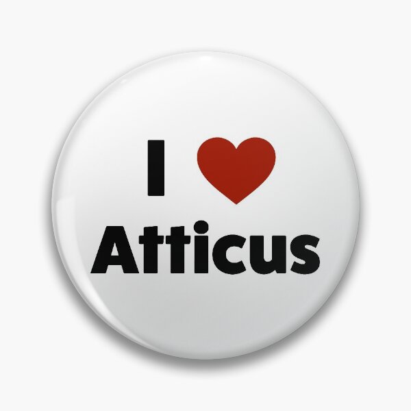 Item preview, To Kill a Mockingbird I Love Atticus I Heart Atticus  designed and sold by BaggysBazaar.