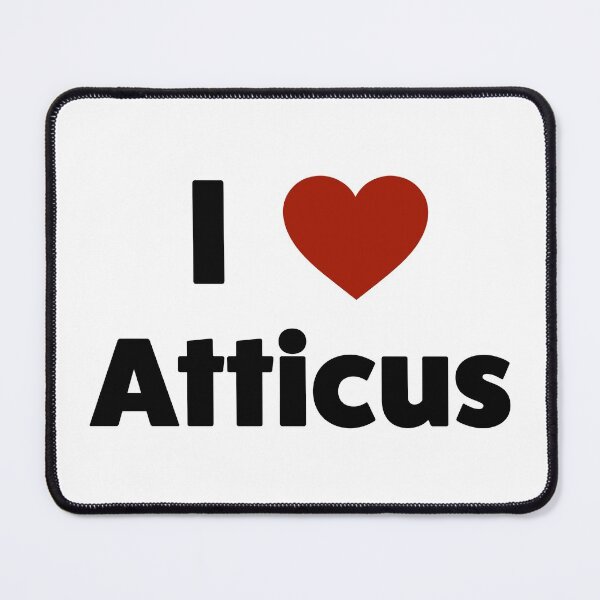 Item preview, To Kill a Mockingbird I Love Atticus I Heart Atticus  designed and sold by BaggysBazaar.