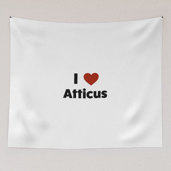 Item preview, To Kill a Mockingbird I Love Atticus I Heart Atticus  designed and sold by BaggysBazaar.