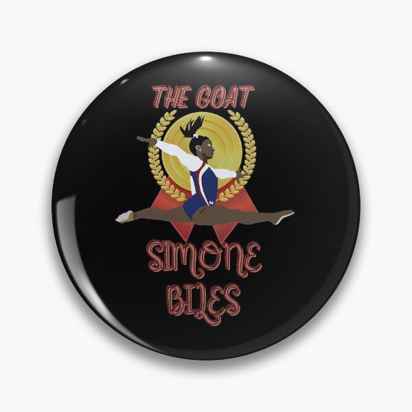 Item preview, THE GOAT Simone Gymnastics Biles Greatest of All Time Medal designed and sold by evieguad.