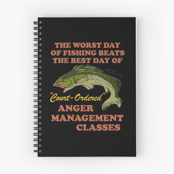 Item preview, The Worst Day of Fishing Beats The Best Day of Court Ordered  designed and sold by evieguad.